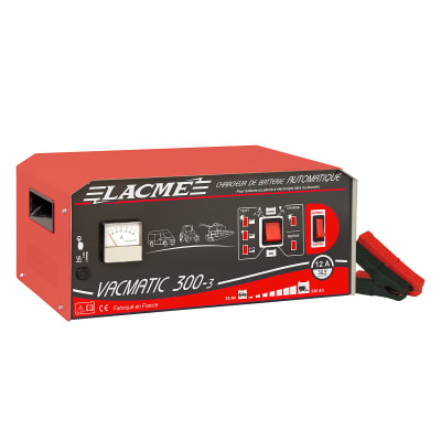 VACMATIC 300 - Chargeur de Batterie - Pour batteries 12 V de 25 Ah à 240 Ah - Image 1