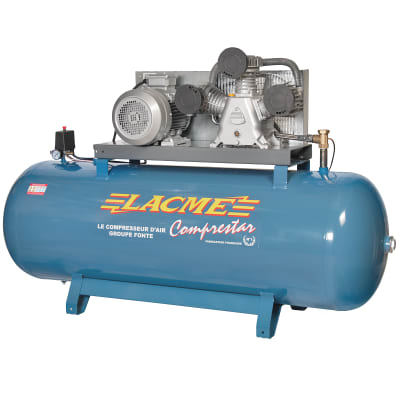 COMPRESTAR 55W500T - Compresseur fixe  - 55 m³/h triphasé - 500 litres - 11 bar - Image 1