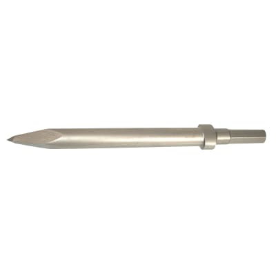 Burin hexagonal pointu - longueur 245 mm - pour marteau piqueur 2" (cavalier) - Image 1
