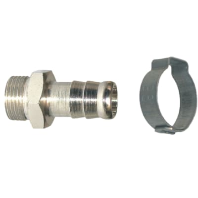 RAC 1270 - raccord fileté + collier de serrage (cavalier de 2) - Image 1