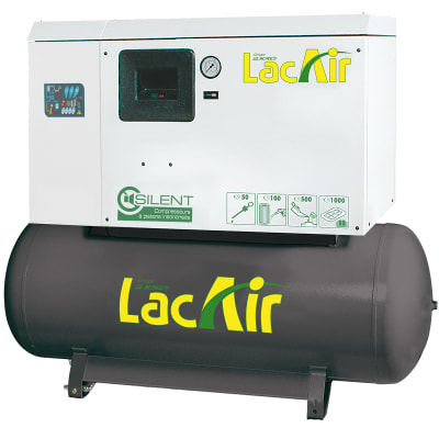 SILENT C33/270 SC-D - Compresseur Insonorisé - 32,4 m³/h triphasé - 270 litres - 13 bar - sécheur - Image 1