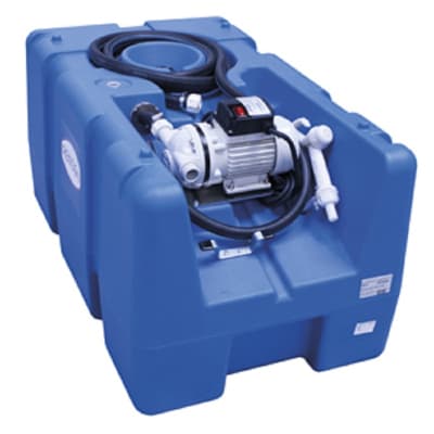 CUVE DE RAVITAILLEMENT ADBLUE® PEHD 200L - POMPE 12V 35L/MN PISTOLET MANUEL - Image 1