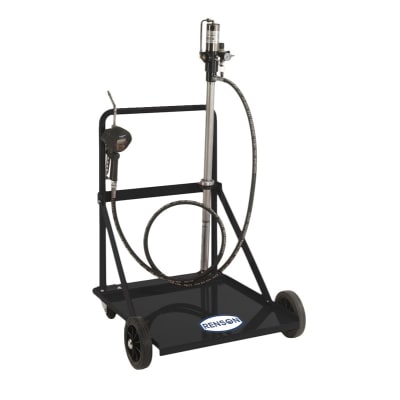 KIT MOBILE HUILE 3:1 FUT 200L FLEXIBLE 4M + COMPTEUR DIGITAL - Image 1