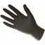 Milkers® Gants nitrile noirs poignet court (x100) - Image 1