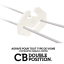 AGRAFE CB DOUBLE POSITION - Image 1