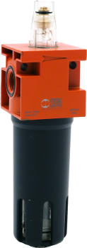 Lubrificateur 1/4" - Débit maxi 48 m³/h - Pression max 18 bar (cavalier)