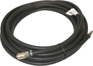 Tuyau pvc armé Ø 10 x 16 mm  + raccords rapides