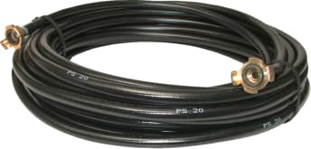 Tuyau pvc armé Ø 13 x 19 mm - 20 m + raccords express