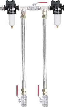 Kit Bi-pass pour court-circuiter sécheur frigorifique 3/8", 3/4" ou 1"