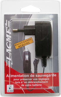 Bloc Sauvegarde mémoire 12 V par allume-cigare (blister)
