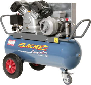 COMPRESTAR 20V50T - Compresseur mobile  - 20 m³/h triphasé - 50 litres - 11 bar