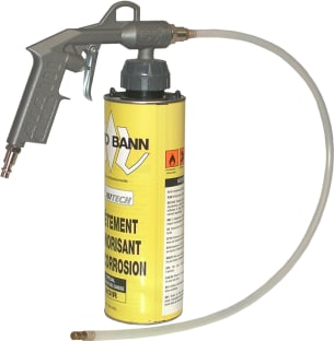 Rallonge pour pistolet à revêtement insonorisant