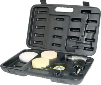 Mini ponceuse/polisseuse/lustreuse Ø 75 mm - 2 500 tr/mn (coffret)