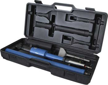 Décapeur/grattoir - 2 400 cp/mn + 1 burin + 1 rallonge + 1 raccord rapide (coffret)