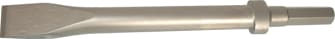 Burin long hexagonal plat 25 mm - longueur 245 mm - pour marteau piqueur 2" (cavalier)