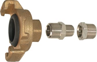 RAC 270 - raccord express taraudé  3/8"Ff + mamelon B + réduction C