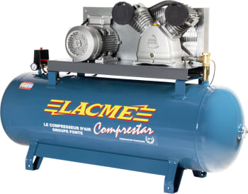 COMPRESTAR 40V300T - Compresseur fixe - 40 m³/h triphasé - 300 litres - 11 bar