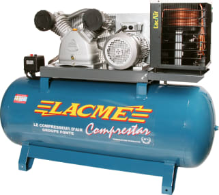 COMPRESTAR 40V270T-SC - Compresseur fixe - 40 m³/h triphasé - 270 litres - 10 bar - Sécheur