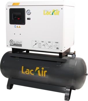SILENT C24/200 D  - Compresseur Fixe Insonorisé - 24 m³/h triphasé - 200 litres - 10 bar