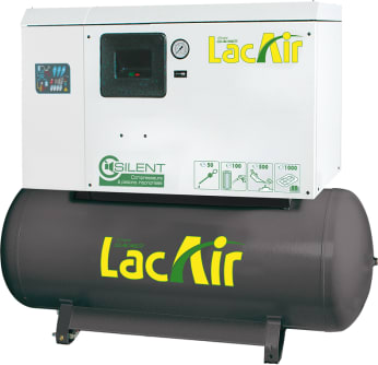 SILENT C28/270 SC-D - Compresseur Insonorisé - 28 m³/h triphasé - 270 litres - 13 bar - sécheur