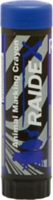 Crayon bleu RAIDEX étui plast x3