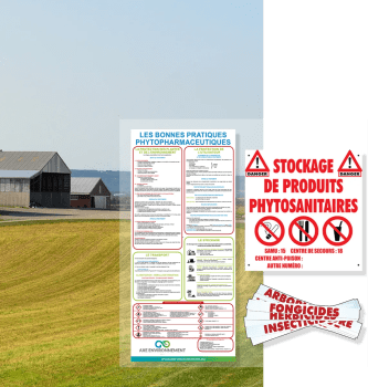 Kit signalétique magasin de stockage