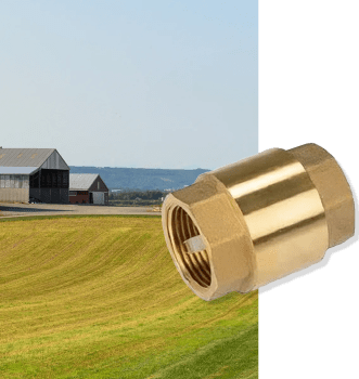 Clapet anti-retour en laiton