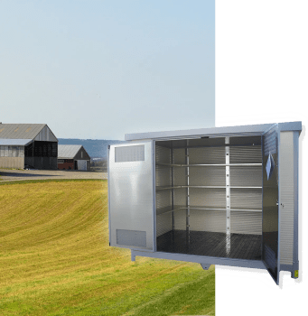 Magasin de stockage phytosanitaire