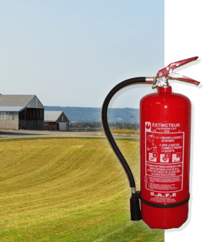 Extincteur à poudre ABC 6kg