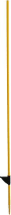 PIQUET FIBRE DE VERRE JAUNE - ø 12 MM - HAUTEUR 1,25 M + TALON