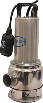 POMPE DE RELEVAGE INOX MONOPHASE 230V EAUX CHARGEES 1,6KW