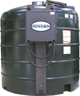 CUVE DE STOCKAGE FUEL PEMD 5000L - ARMOIRE METAL 80L/MN
