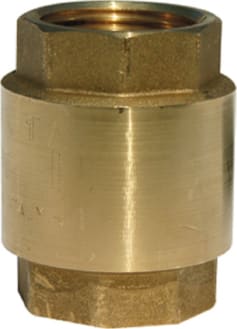 CLAPET ANTI - RETOUR LAITON FF 1''1/4