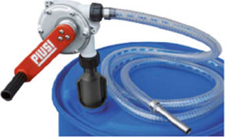 POMPE ROTATIVE INOX ADBLUE® POUR FUT AVEC FLEXIBLE 2,5M