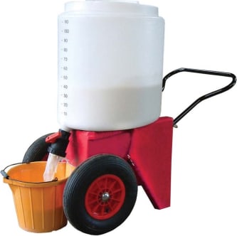 Chariot transporteur de lait mobile sans mixeur 110 L