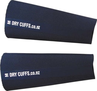 Dry Cuffs Manchettes noires (la paire)