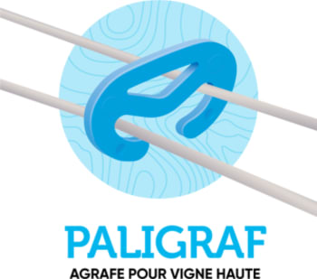 AGRAFE PALIGRAF Récupérable Bleu
