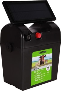 Électrificateur De Clôture Solaire Fensecure - 6V 0,25J - 4km - Avec Piquet De Terre - Neuf