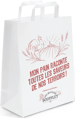 Sac snacking Farine de nos Régions - Lots de 200
