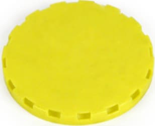 Plastic Keg Caps, Yellow