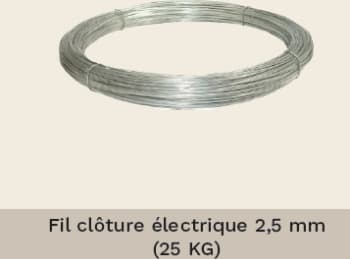 FIL CLOTURE ELEC 2.5 MM