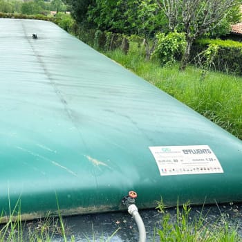 Citerne souple EXCELA effluents vinicole et d’élevage