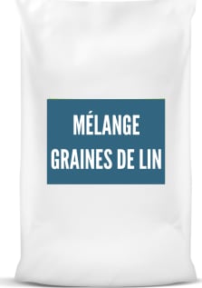 Mélange graines de lin