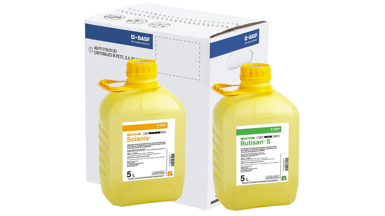Herbicides SOLANIS + BUTISAN 5L+5L BASF - aladin.farm