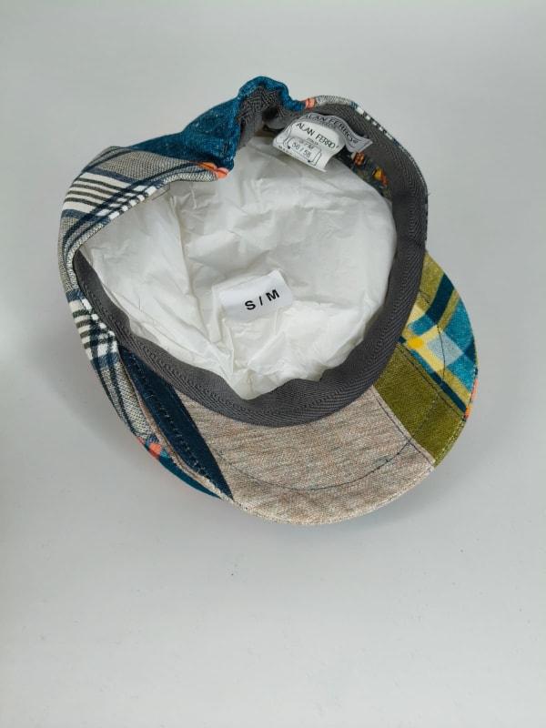 Gorra azul-naranja - Imagen 3