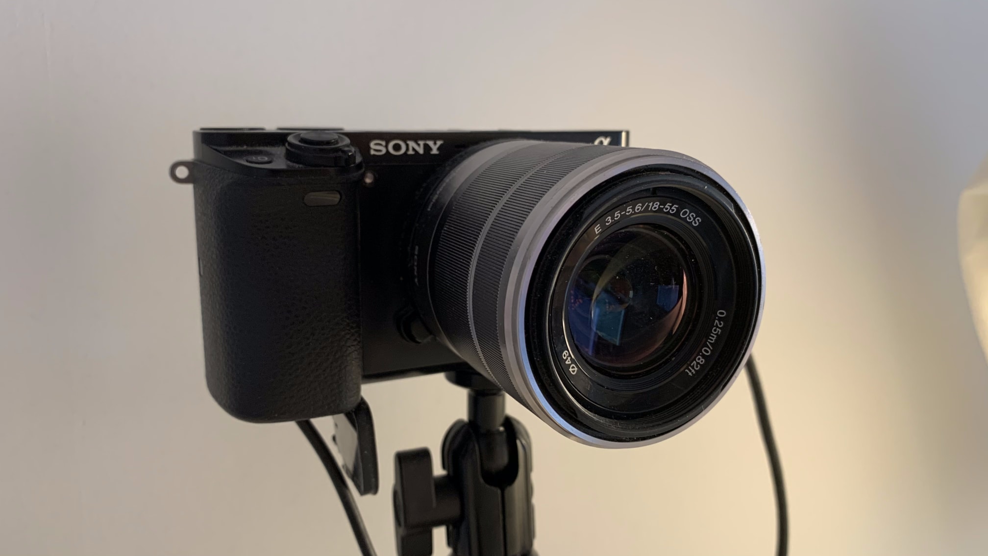 Sony A6000 camera