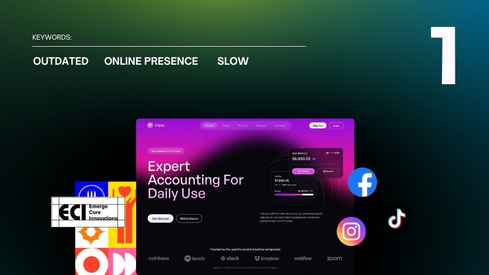 LACK OF DIGITAL VISIBILITY