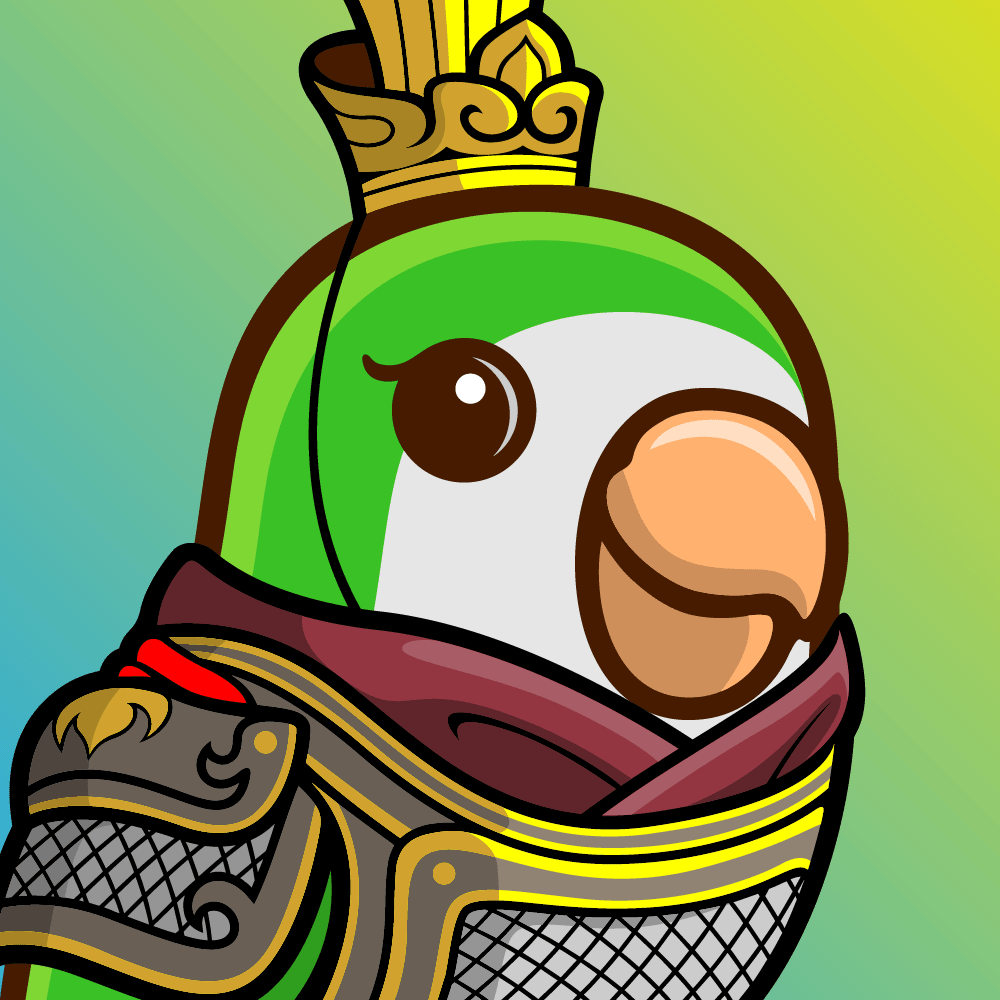 Birb NFT #2464 Chinese Warrior