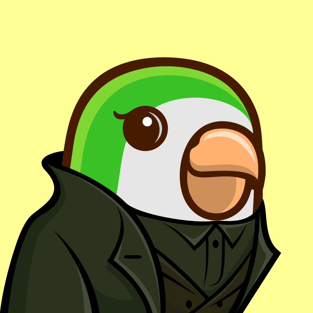 Birb NFT #1029 Gothic