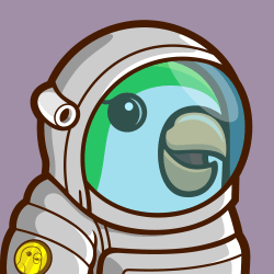 Birb NFT #1137 Astrounaut